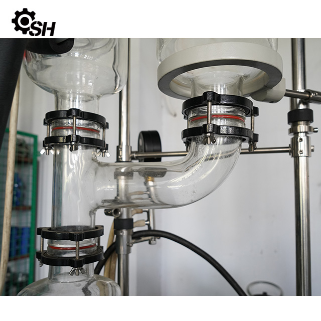 Automatic Rotary Evaporator Dual Condensers Dual Receiving Flasks
