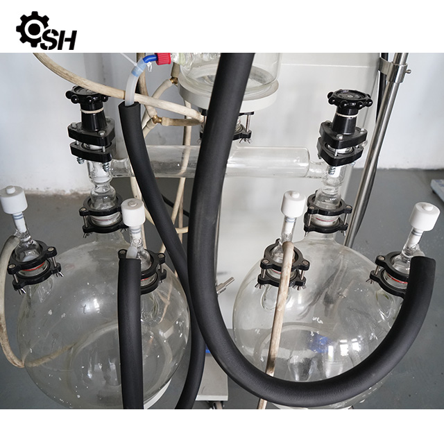 Automatic Rotary Evaporator Dual Condensers Dual Receiving Flasks