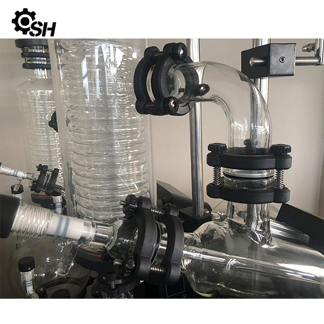 Automatic Rotary Evaporator Dual Condensers Dual Receiving Flasks