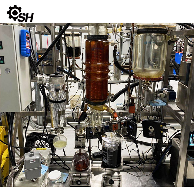 Short path distillation