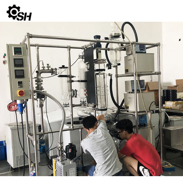 Short path distillation